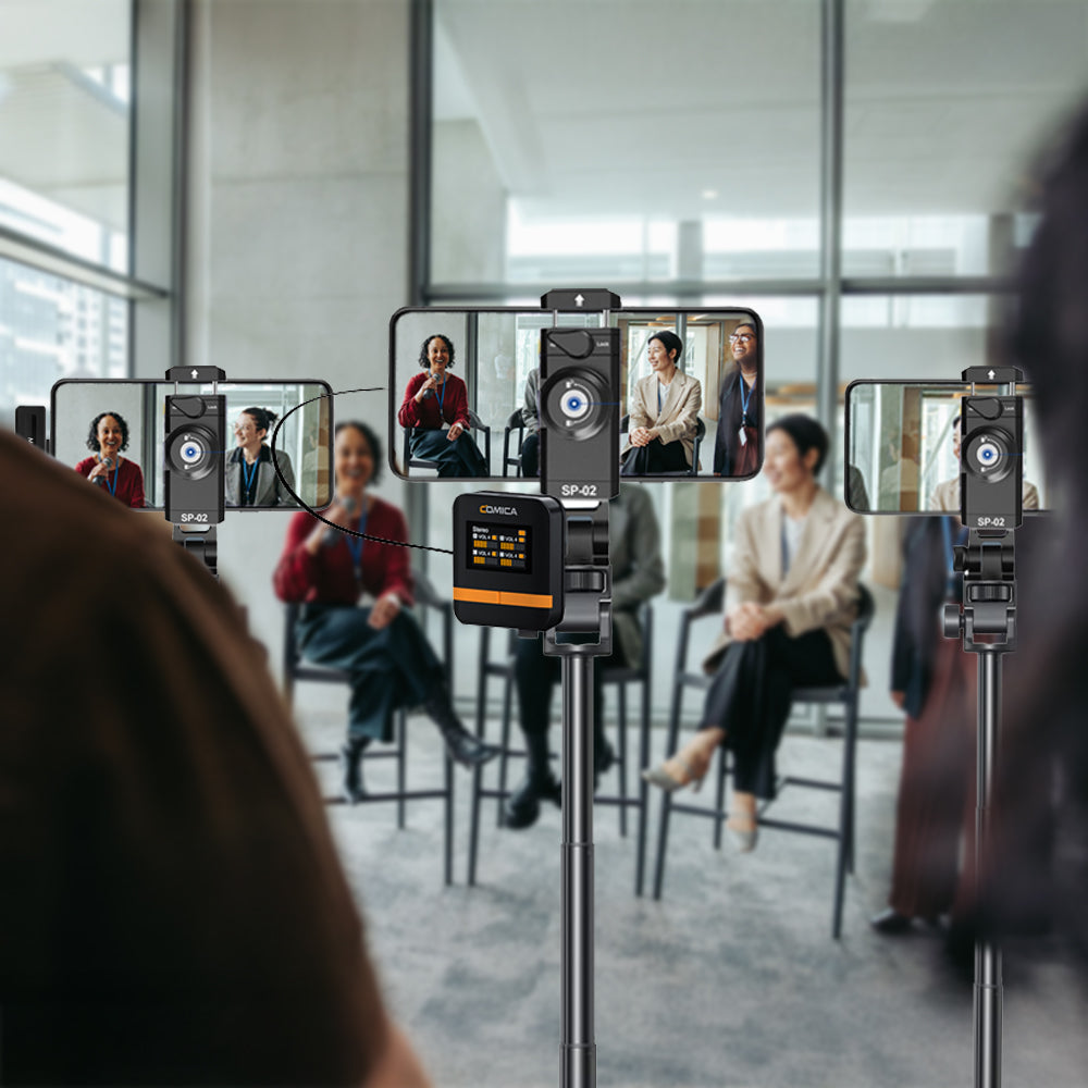 6-Person Mobile Interview Kit – Portable Podcast Panel Setup ...